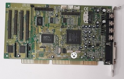Shuttle Spacewalker Sound System 48 plus ISA Sound Card (OPTi 82C929, 1996)