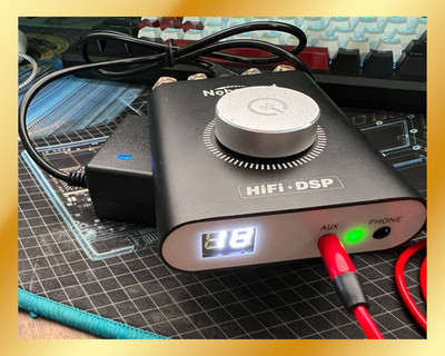 Complete Nobsound NS-20G DSP Bluetooth Mini Amplifier Audio Headphone Amp 200W