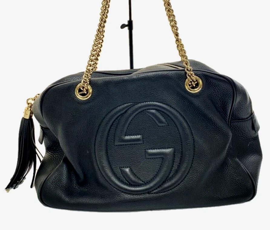 バッグ GUCCI FRINGE TASSEL LEATHER SHOULDER BAG GUCCI FRINGE TASSEL LEATHER SHOULDER BAG