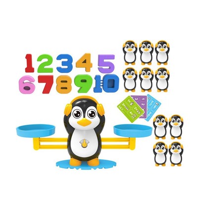 Pinguin Balance Zählspiel interaktives Lernwerkzeug für 3-5 Jährige