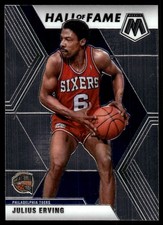 Julius Erving 2019-20 Panini Mosaic #288 76ers NBA READ FREE SHIP AutographDen