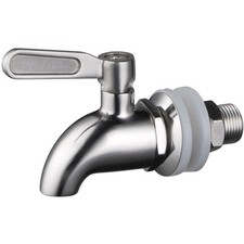 Stainless Steel Beverage Dispenser Replacement Spigot Fits 16mm  5/8