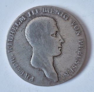 Verkaufe 1 Reichsthaler von 1814 Silber.