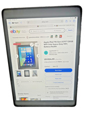 Apple iPad 7th Generation-Used Excellent Cond. iOS Updated