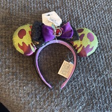 New Disney-Parks Snow White Evil Queen Poison Apple Ear Ears Headband