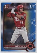 2022 Bowman Draft Blue 118/150 Justin Boyd #BD-13 y0i