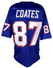 ‼️2-Time SB CHAMP‼️ Ben Coates Signed Jersey - New England Patriots - JSA Auth