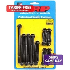 Arp 154-1502, Kit Black Chromoly Sbf Timing Cover & Water Pump Bolt Kit Performa