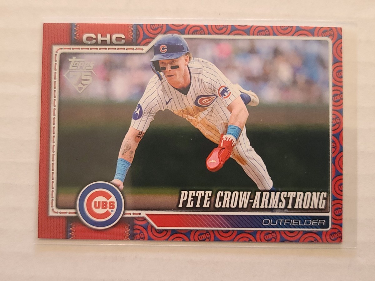 2026 Topps Series 1 Pete Crow-Armstrong #196 SSP Team Color Border