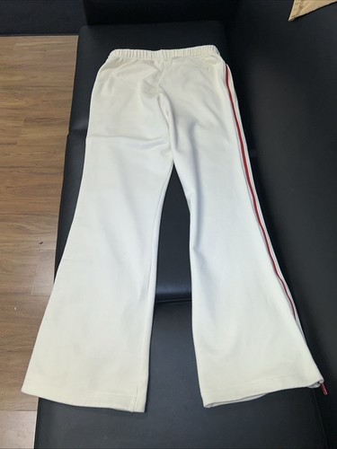 Pantalón de chándal con estampado de logotipo de marca púrpura FLARE - Imagen 2 de 8