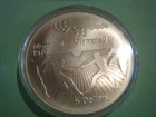 .72265 oz Silver content Canada Olympic $5 Coin - Montreal XXI Fencing