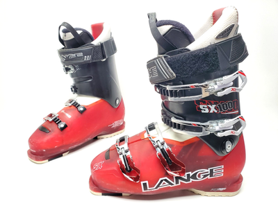 LANGE SX 100 Alpine Downhill Ski Boots Men's MP 27.5 | eBay