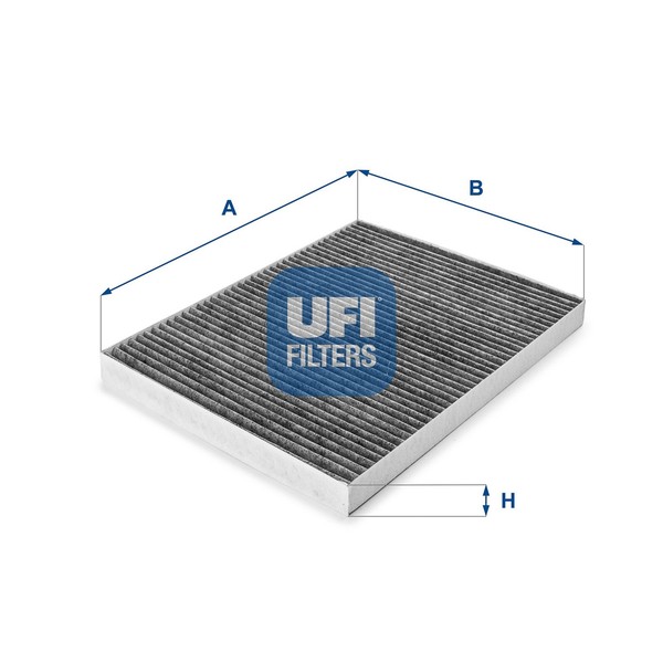 Innenraumfilter UFI 54.112.00 Aktivkohlefilter FüR RG Voyager Chrysler RS 4 3-image