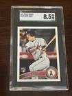 2011 Topps Update Mike Trout Iconic Rookie Card #US175 SGC 8.5