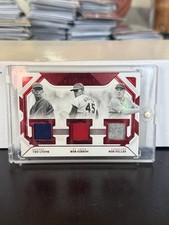 2023 Flawless Baseball Ted Lyons, Bob Gibson, Bob feller Triple patch /20🔥CLEAN