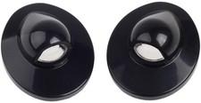 License Plate Lights Lamp Lens Black Housing Compatible with 1999-2015 F150 F250