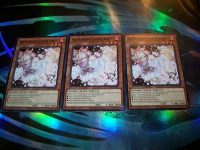 3x Ash Blossom & Joyous Spring 1st Edition Common L26D-ENM02 Yu-Gi-Oh!