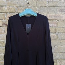 Zara Women’s Long Black Slit Dress Size L BNWT RRP£29.99