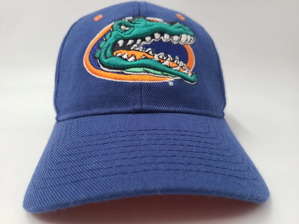 University of Florida Gators Zephyr Fitted 7 1/4 Hat Cap Wool Blend NCAA Blue - Image 2 of 4