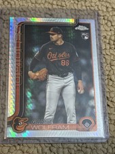 2025 Topps Chrome Update Base Prism Refractor RC #USC31 Grant Wolfram