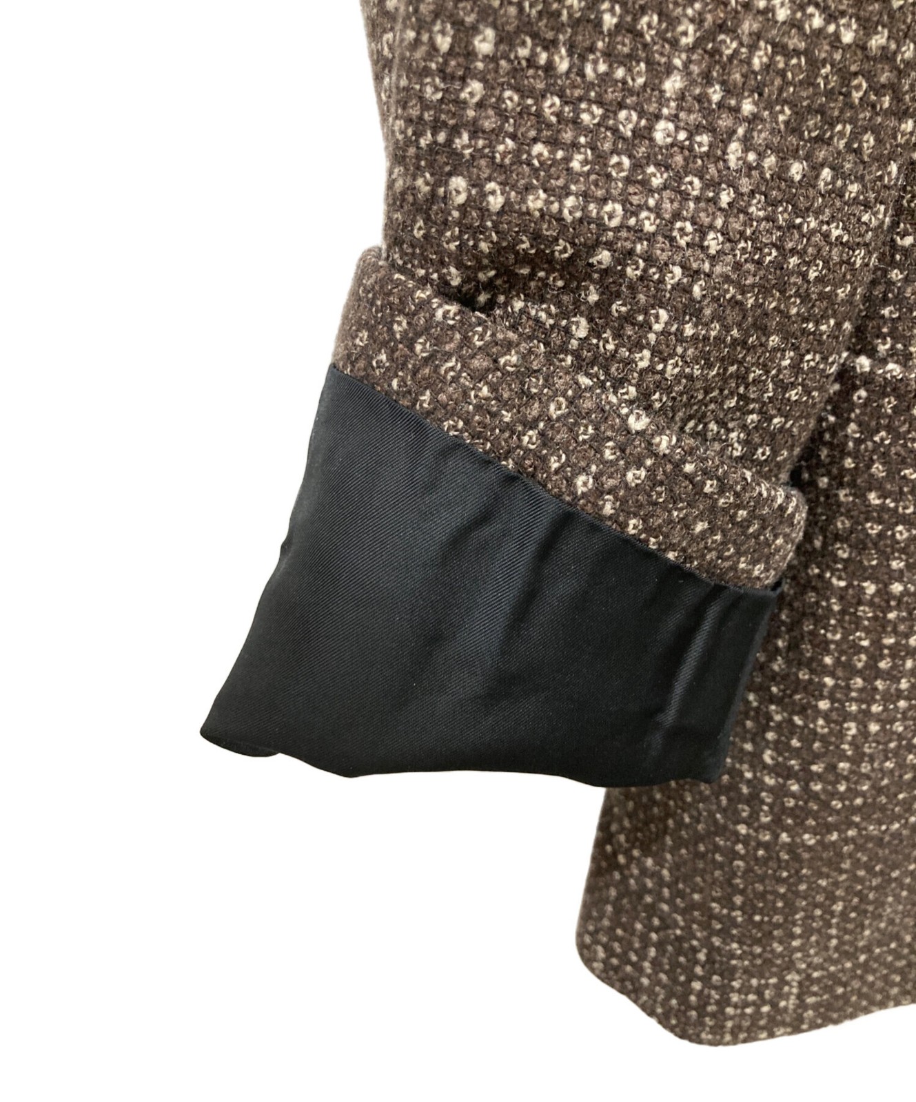 UNIVERSAL LANGUAGE tailored jacket Size: 48 Brown… - image 5