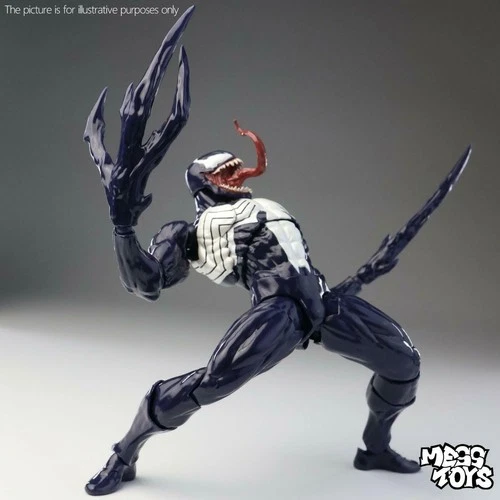Mess Toys Venom Lethal Neighbor Spider-Man Symbiote 1/12 Action Figure Toy image 9