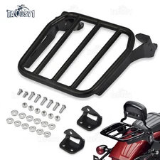 Detachable Sport Luggage Rack For Harley Street Bob FXBB FLDE FLHC FLSL 18-25