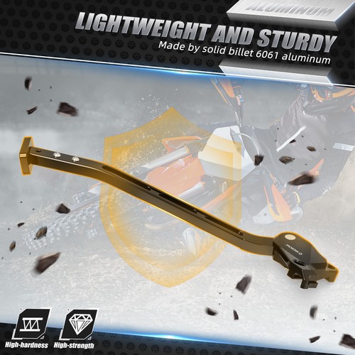 Lowering Side Stand Kickstand For KTM 250SX 2017-2025 300SX 2023-25 250SXF 16-25 - Picture 5 of 14