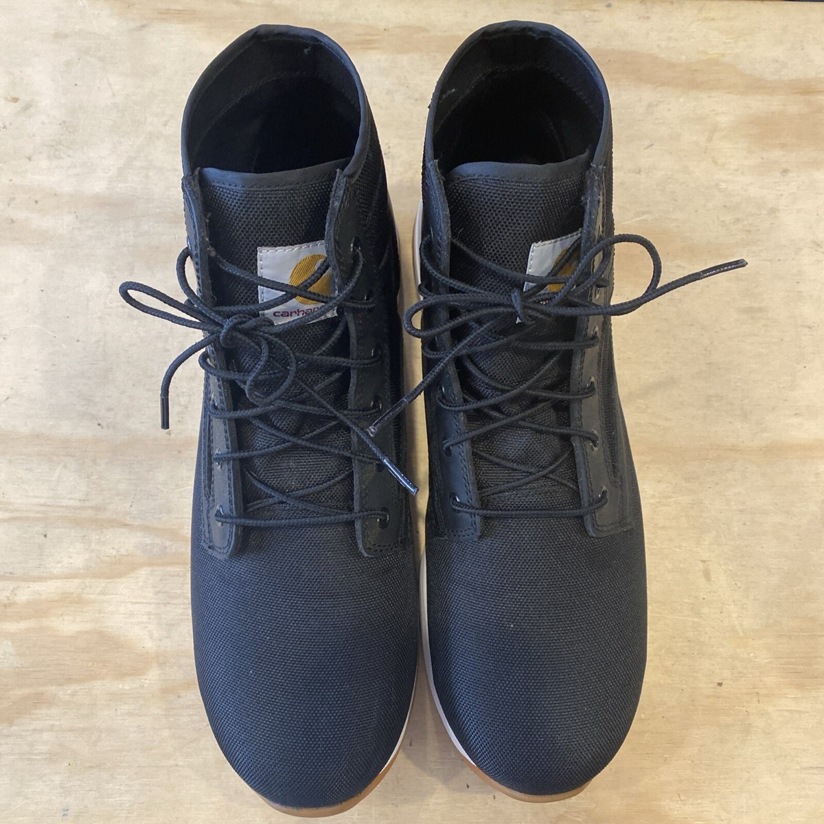 1121) Carhartt Safety Toe Work Boots Black CH2296 F3445-21  display picture 1