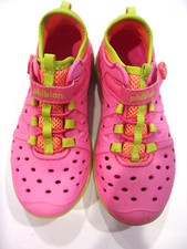 Stride Rite Girls Size 13 Hot Pink Phibian Made2Play Rubber Water Land Shoes