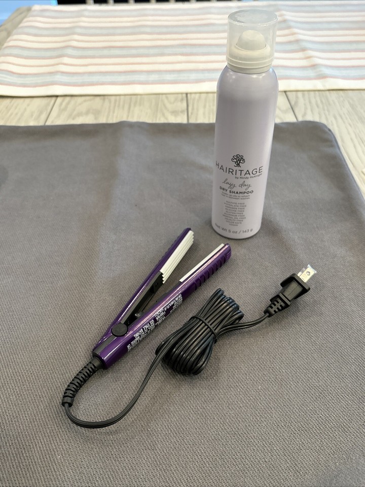 Bed Head Travel Mini Hair Crimper & Hairitage Dry Shampoo eBay