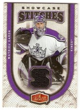 MATHIEU GARON 2006-07 FLAIR SHOWCASE STITCHES JERSEY #SS-GA LOS ANGELES KINGS