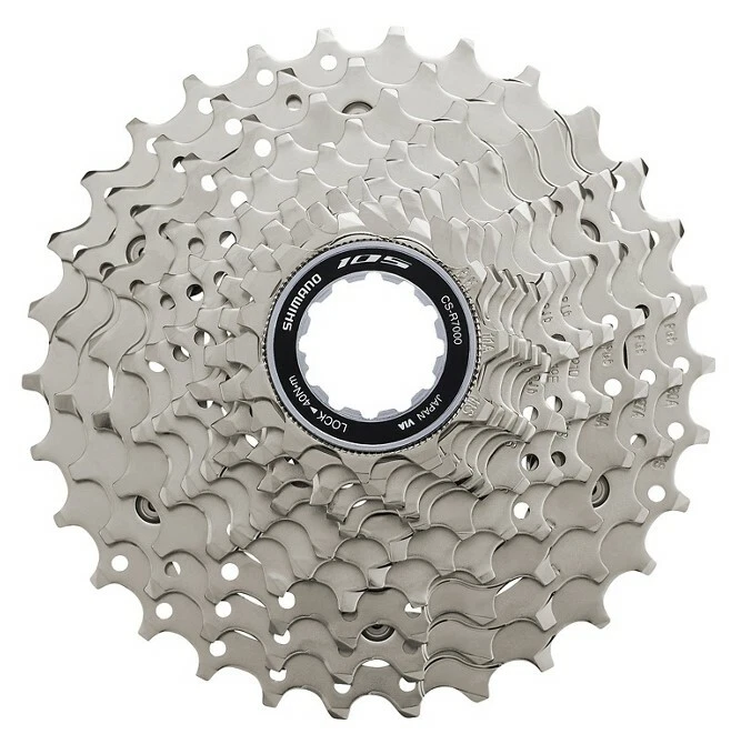 Shimano 105 CS-R7000 CS-HG700 11-Speed Cassette 11-32T 11-34T (OE) - Image 2 of 4