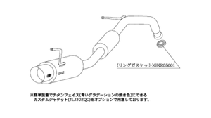 Kakimoto Racing Exhaust Hyper Gt Box Rev For Toyota Vitz Ncp13 Ncp10 T Ebay