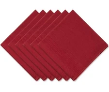 DII Harvest Market Tabletop Collection, Redwood, 20x20, Napkin Set, 6 Piece