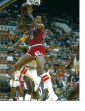 8x10 photo Basketball, Dr. J Julius Erving, Philadelphia 76ers