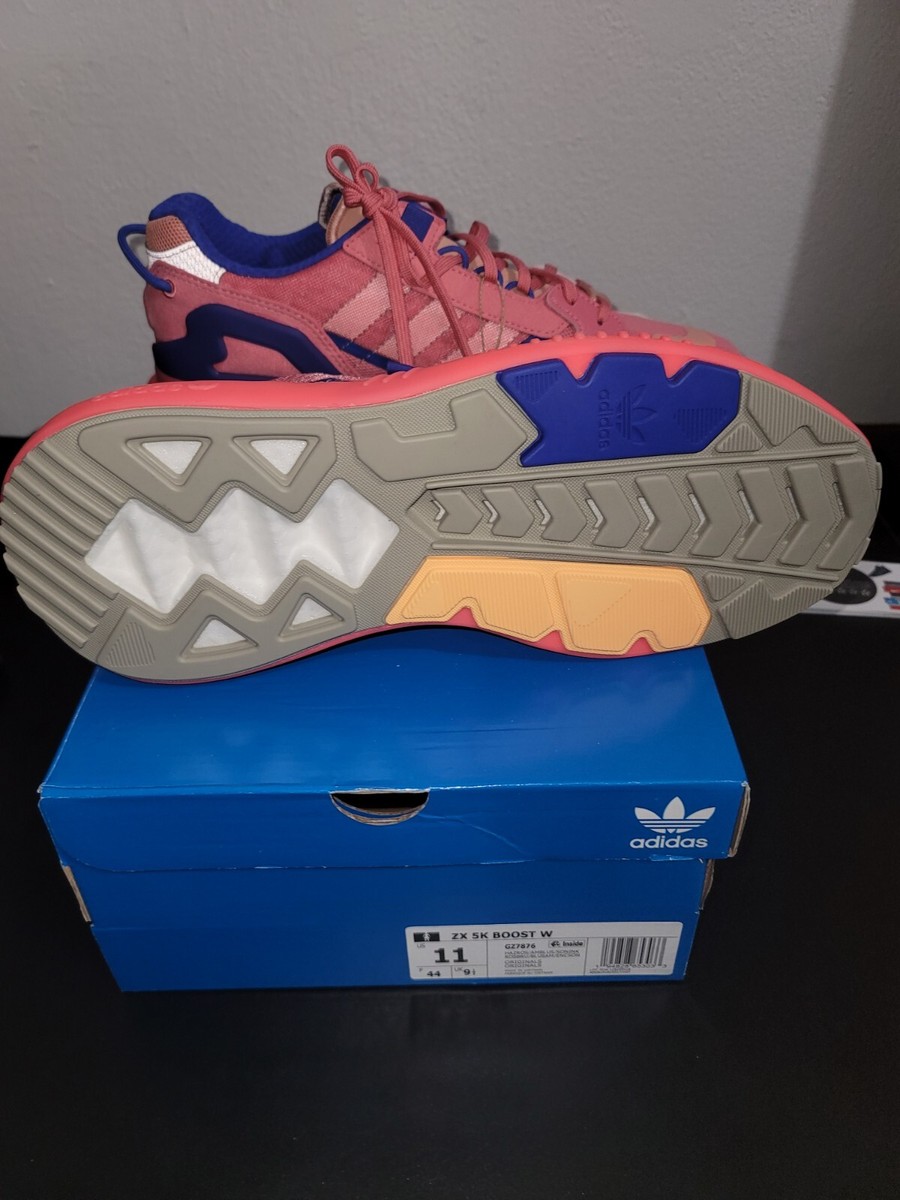 New Adidas Women's ZX 5K Boost Shoes Sneaker - Hazy Rose