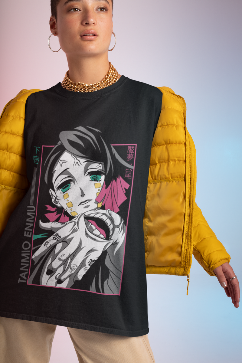 Demon Slayer Shirt Enmu Lower Moon 1 Tshirt Zenitsu T-Shirt Muzan