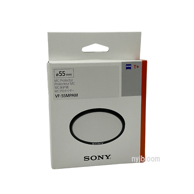New SONY 55mm MC Protector Multi-Coated Clear Protector Filter VF