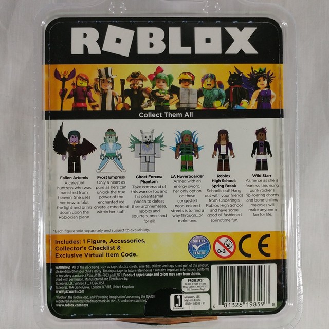 Roblox Fallen Artemis Celebrity Collection 3in Figure With Virtual Game Code Mip - 