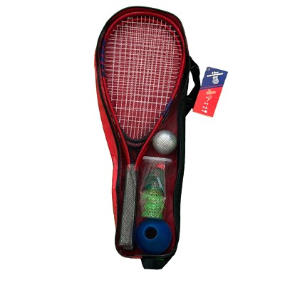 Speed-Badminton Set inkl. Tasche - Badminton Federball Sport - NEU & OVP 
