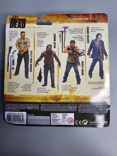 2011 McFarlane Toys The Walking Dead Series 1 Zombie Walker Wind Up Figure - Picture 2 of 3