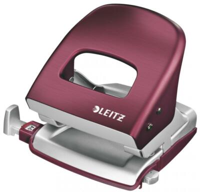 LEITZ Locher Bürolocher Style Nexxt 5006, granat-rot