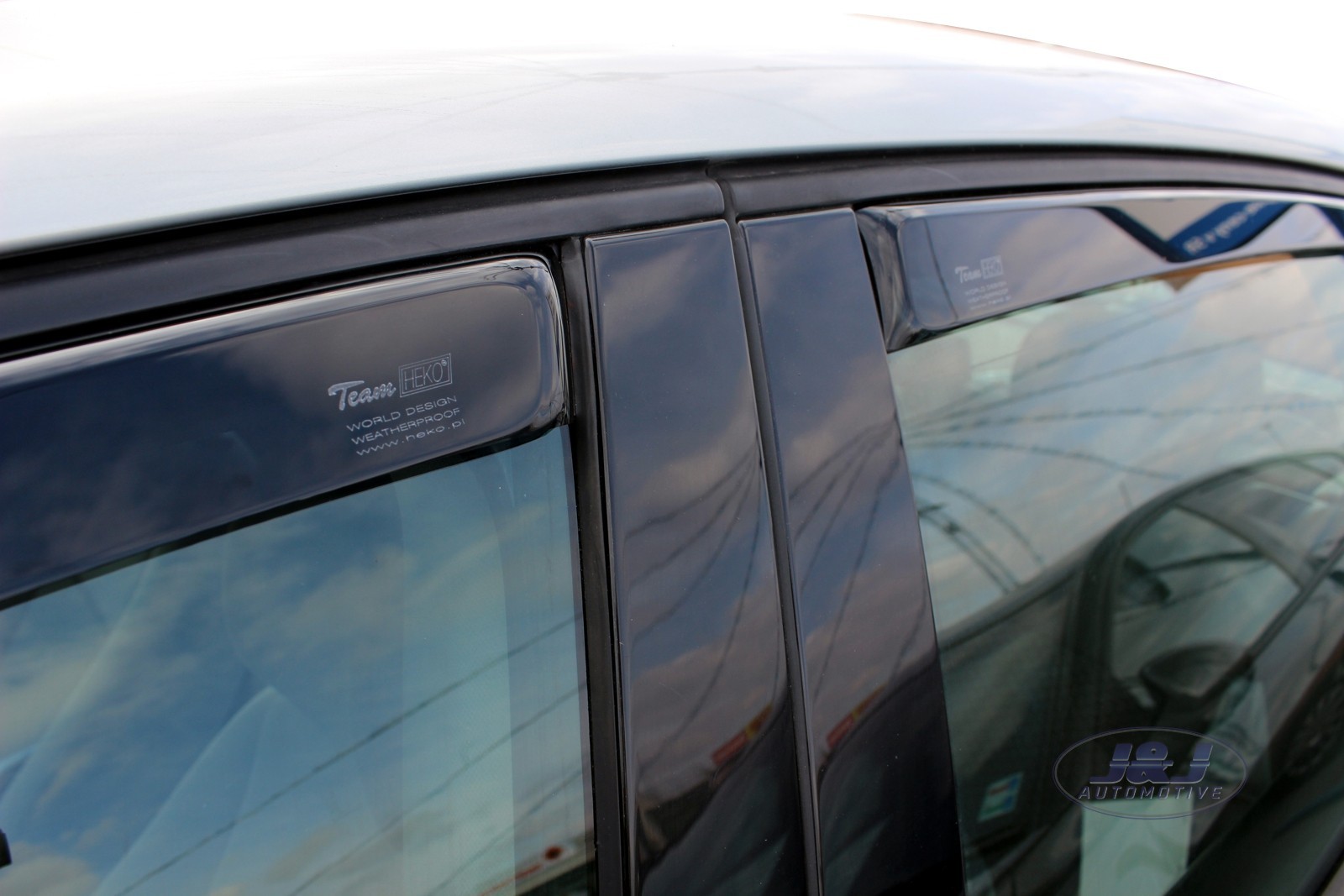 Pack De 4 Deflectores De Viento Laterales Farad Humo Para Ford Ranger (2012-2022) – Antiturbo, Fácil Instalación Sin Taladrar
