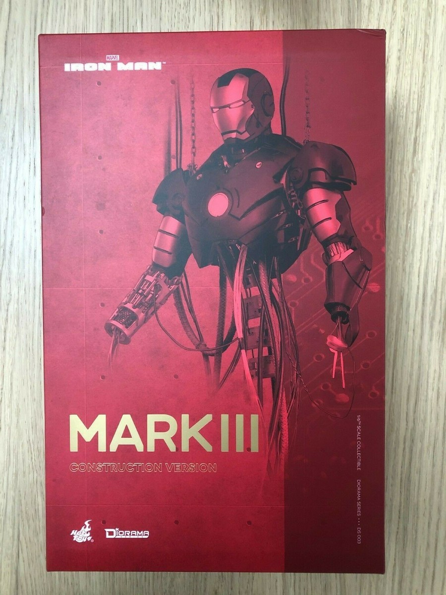 Hot Toys DS 003 Iron Man Mark III 3 (Construction Version) NEW | eBay