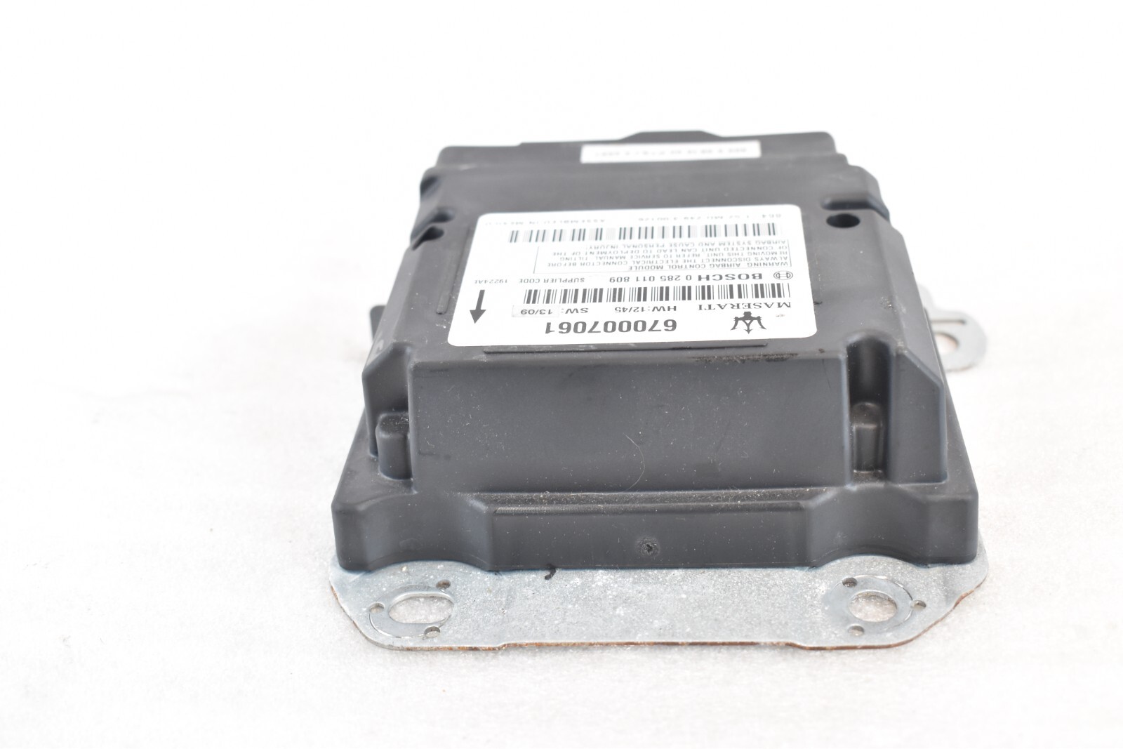 🚀 2014-2016 MASERATI GHIBLI IMPACT CRASH DATA CONTROL MODULE BRAIN OEM