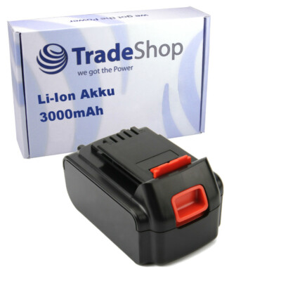 Li-Ion Akku für Black & Decker LSW20 SSL20SB SSL20SB-2 LHT120 - 18V 3000mAh