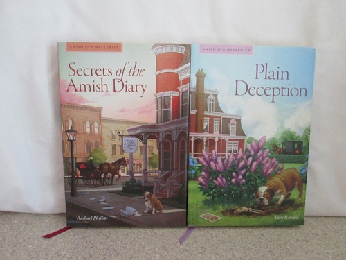 2 Amish Inn Mysteries Books-HC. Lot - Picture 7 of 7