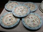 Gibson   Salad / Pasta Plates 9-1/8"    Design by Julie Ingleman - Lot of 5 — photo 2