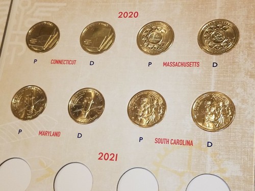 Full Set 52 Coins 2018-2025* (P&D) American Innovation Dollars & Whitman Book - Picture 12 of 23